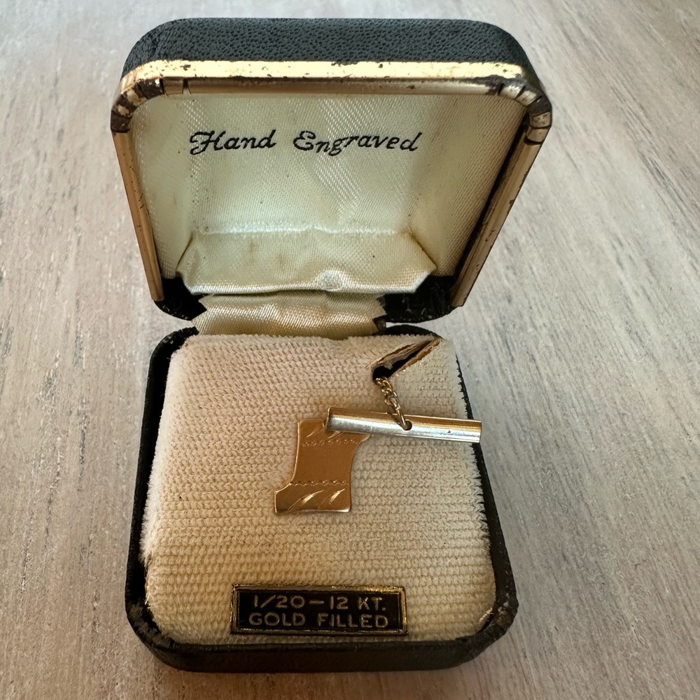 Gold-Filled Tie Clip